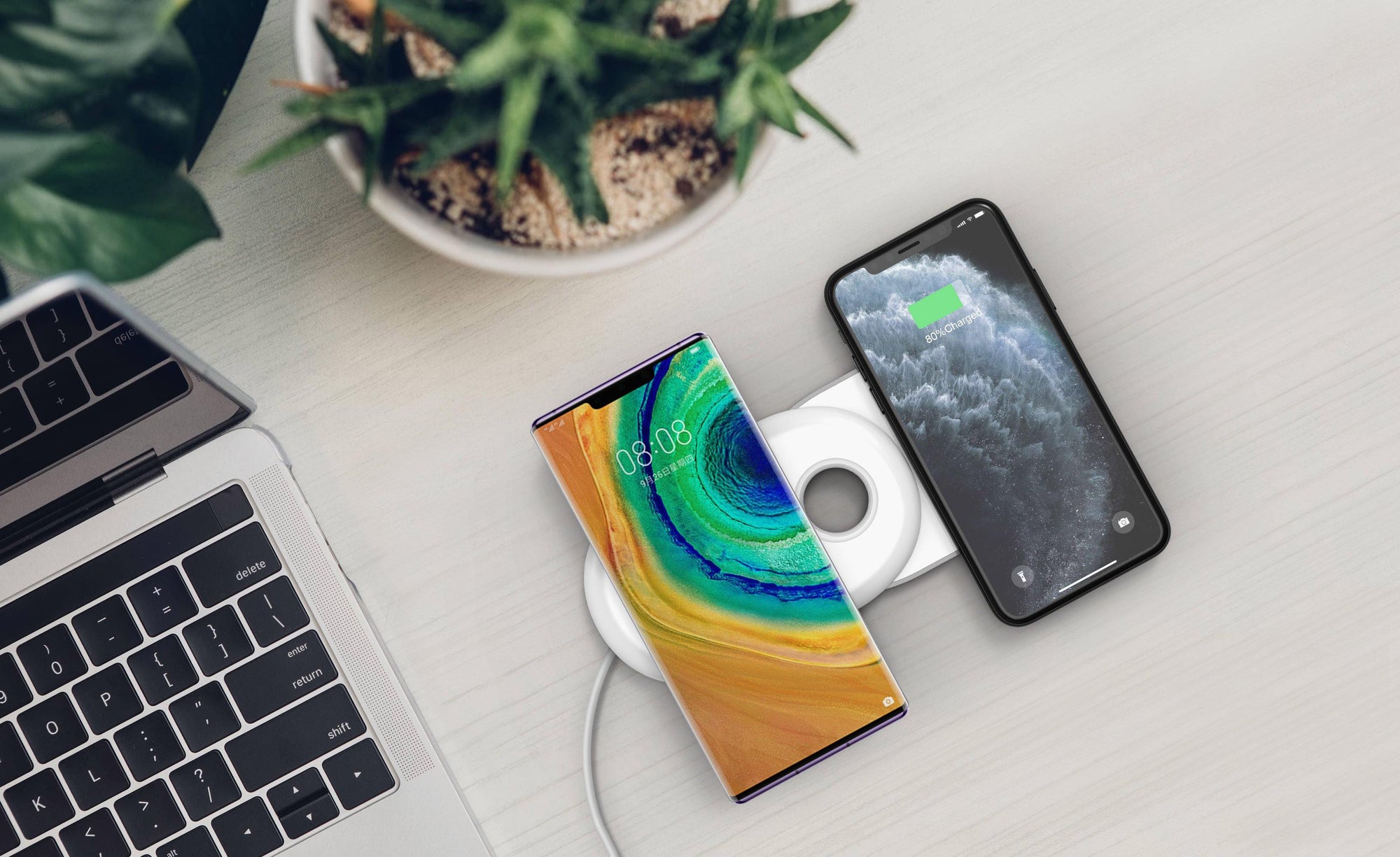 2Tango Dual Fast Wireless Charger - RapidX