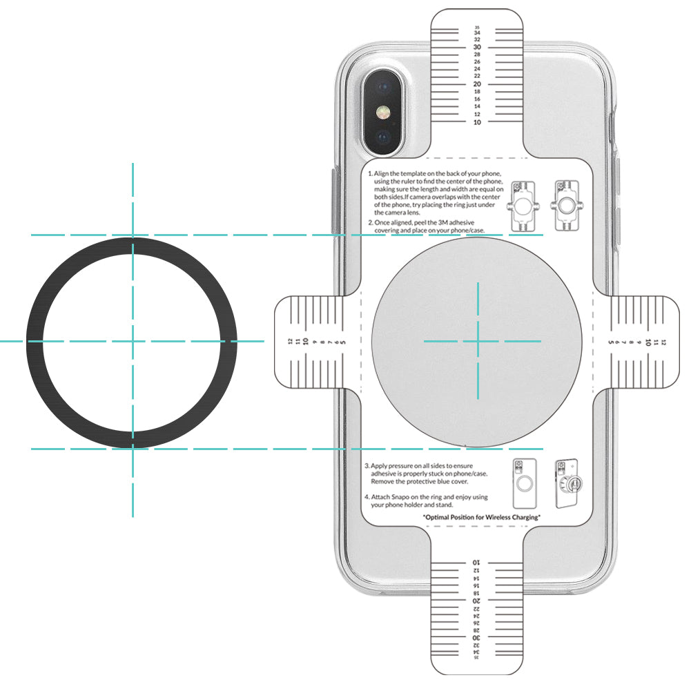 Universal Magsafe/Magnetic Rings - 2-Pack