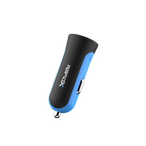 X2PD Compact & Fast Dual Car Charger with 30W USB-C PD - Blue - RapidX